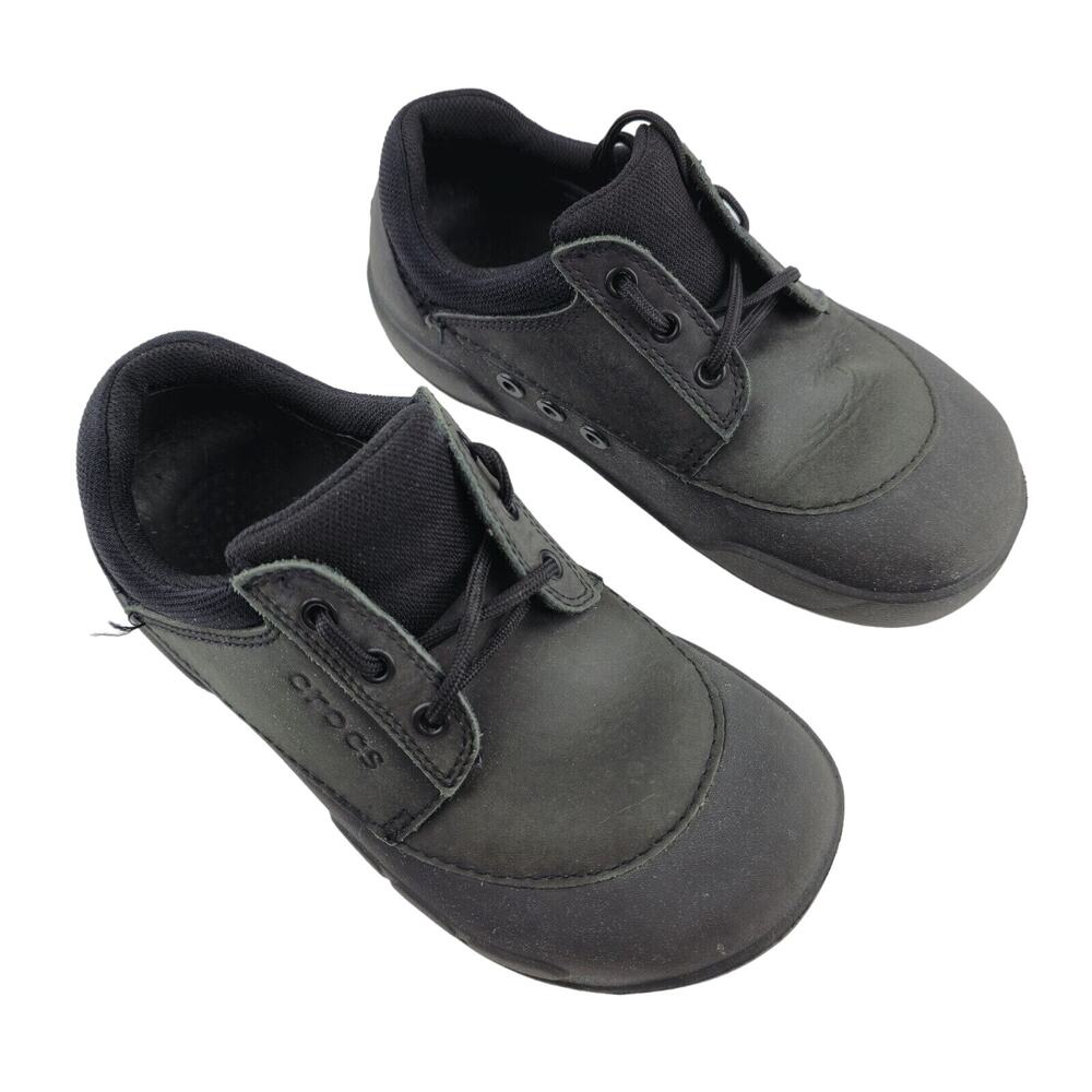 Crocs Velocity Slip‎ Resistant Shoe Womens 8 Mens 6 Black
